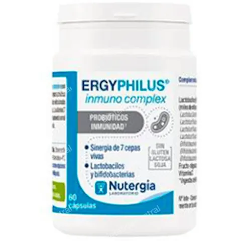 Nutergia ergyphilus inmuno complex 60cap. (refrigeracion) – imagen 3
