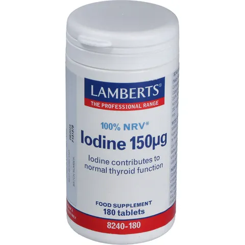 Lamberts YODO 150µg 180 Tabs – imagen 2