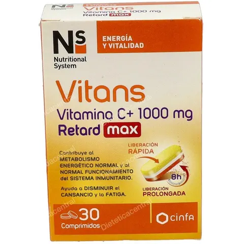 NS Nutritional System Ns Vitans 30 comp. – imagen 3