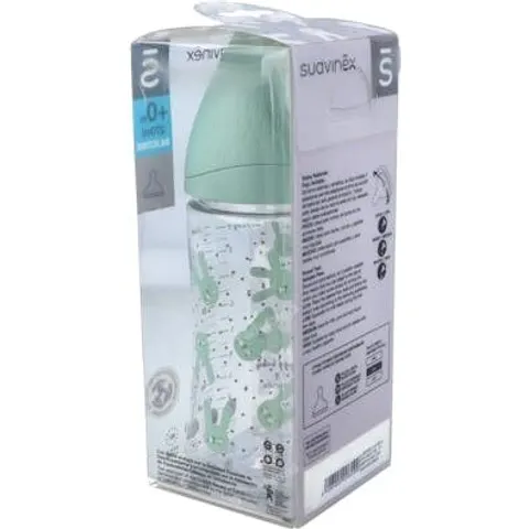 Suavinex Selection Biberon Silicona 270ml +3m – imagen 2