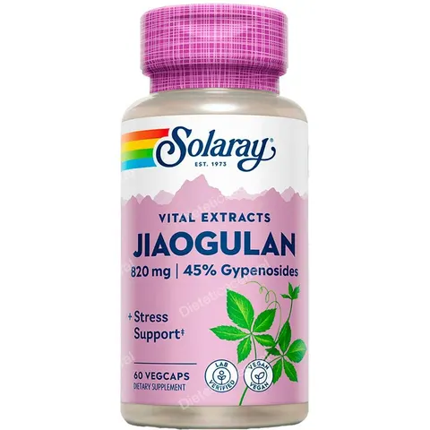 Solaray jiaogulan 60cap.veg – imagen 2