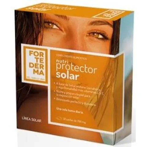 FORTEDERMA Nutri Protector Solar 30 Caps – imagen 2