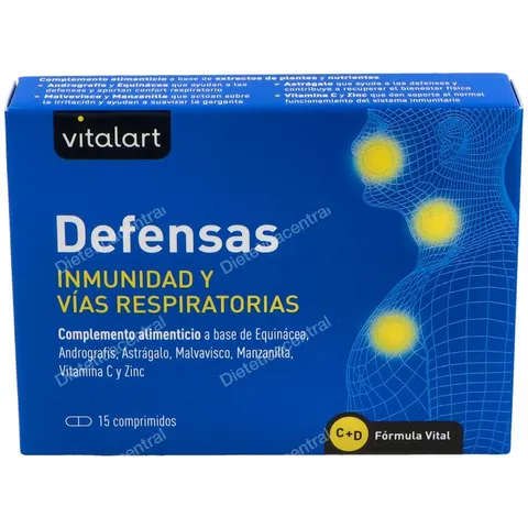 Vitalart defensas inmunidad 15 comp. – imagen 2