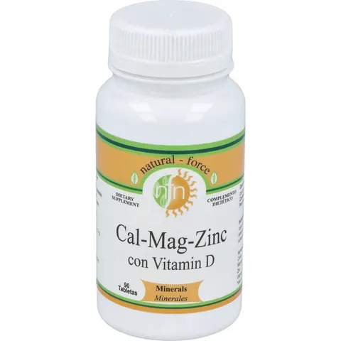 Nutriforce Cal Mag Zinc 90 comp. – imagen 2