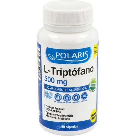 Polaris L-Triptofano 500 mg 60 Caps – imagen 2