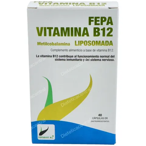 Fepadiet Vitamina B12 Liposomada 40 Caps – imagen 3