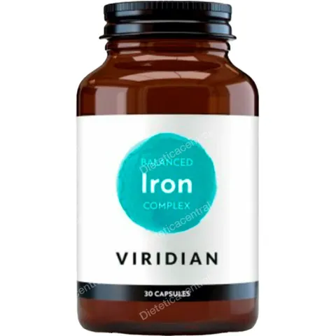 Viridian HIERRO BALANCEADO COMPLEX 30 VCaps – imagen 2