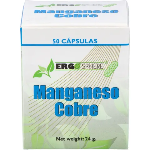 Ergonat Manganeso - Cobre Ergosphere 50Cap. – imagen 2
