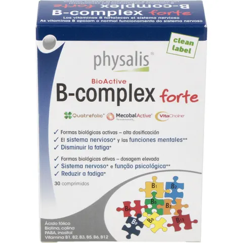 Physalis B-Complex Forte 30 Comprimidos – imagen 2