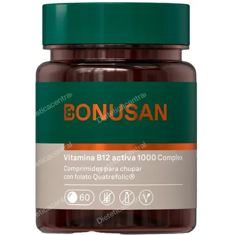 Bonusan Vitamina B12 Activa 1000mcg 60comp – imagen 2
