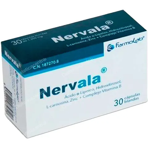Farmolab nervala 30 caps gastro – imagen 2