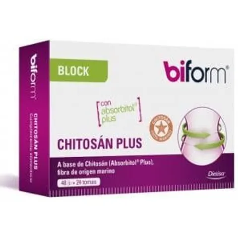 BIFORM Chitosán Plus 48 caps – imagen 2