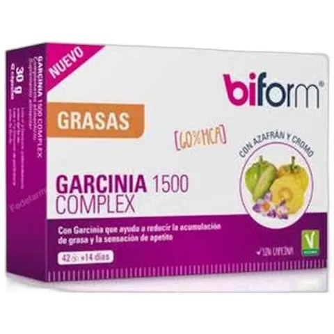 Dietisa Biform Garcinia 1500 42 Cápsulas – imagen 3