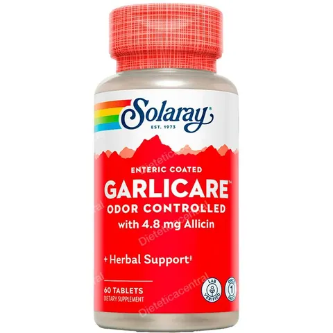Solaray Garlicare 60 Comprimidos – imagen 2