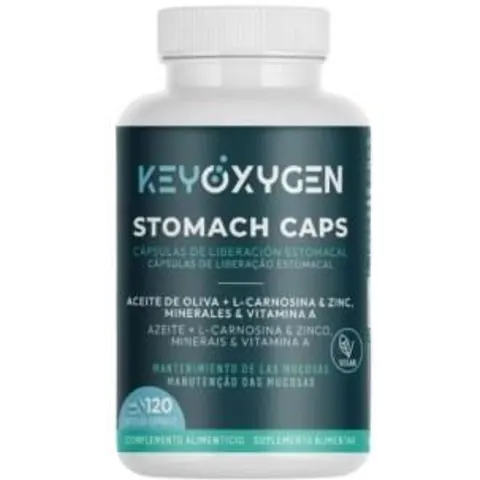 Keybiological keyoxygen stomach 120 cap – imagen 3