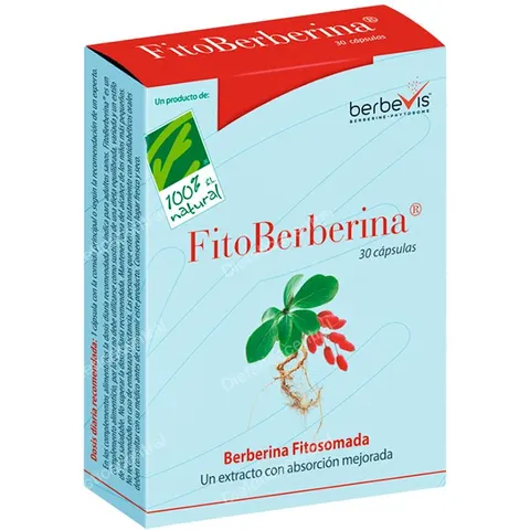 100% Natural FitoBerberina 30caps – imagen 2
