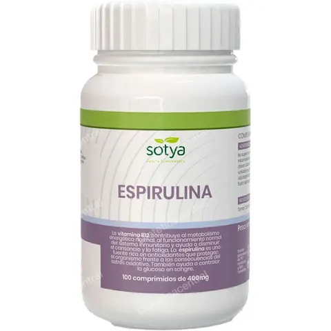 Sotya espirulina 200comp. – imagen 2