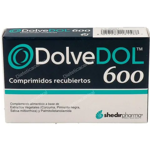SHEDIR PHARMA Dolvedol 600 20caps – imagen 2