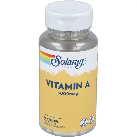 Solaray vitamina a 3000mcg 60vcap. – imagen 2