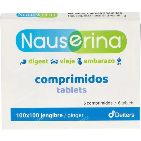 Deiters Nauserina 6 Comprimidos – imagen 2