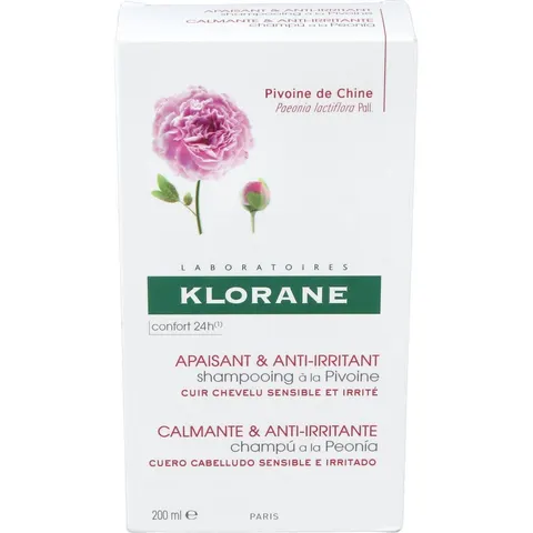 Klorane champu peonia 200ml. – imagen 2