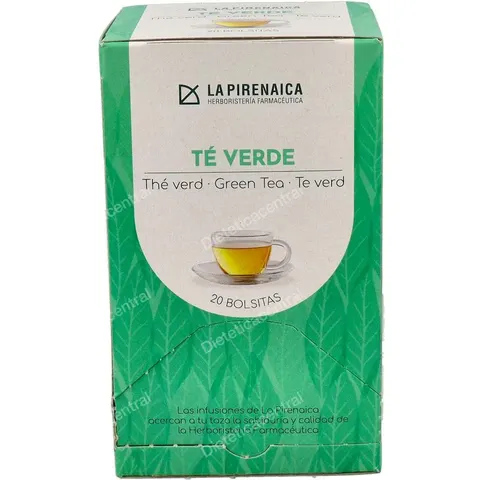 Pirenaica Té Verde Infusión 20 – imagen 2