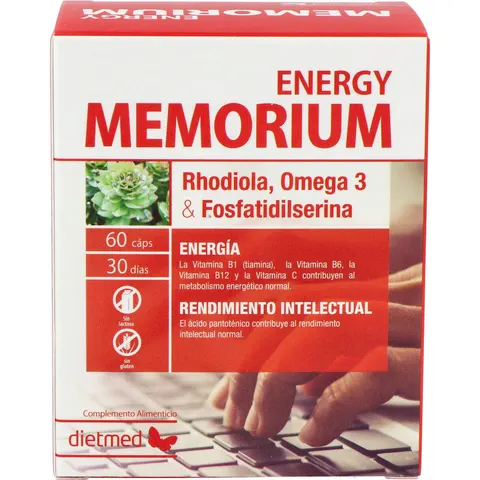 Dietmed MEMORIUM ENERGY 60 Caps – imagen 2