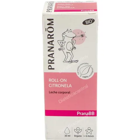 Pranarom pranabb citronela leche corporal roll-on 30ml. – imagen 2