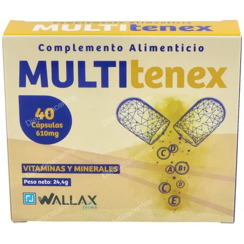 WALLAX Multitenex 40 caps – imagen 3