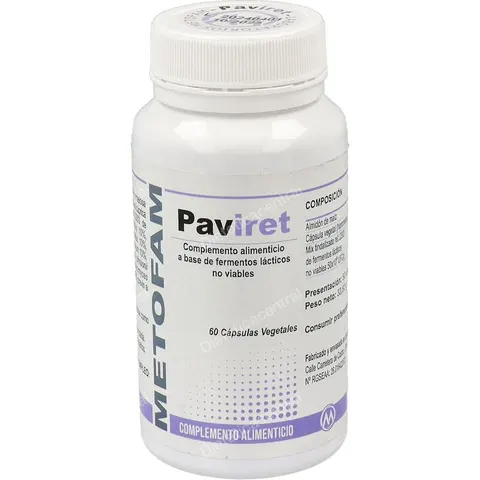 Metofam Paviret 60 Cápsulas – imagen 2