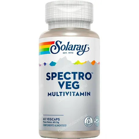 Solaray Spectro Multi-Vita-Min 60 Cápsulas – imagen 2