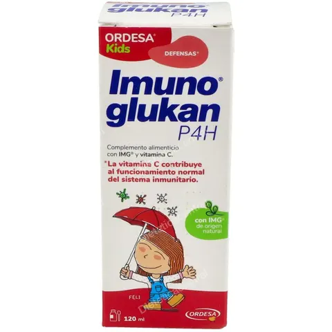 Complementos pediatricos ordesa imunoglukan jarabe 120ml. – imagen 2