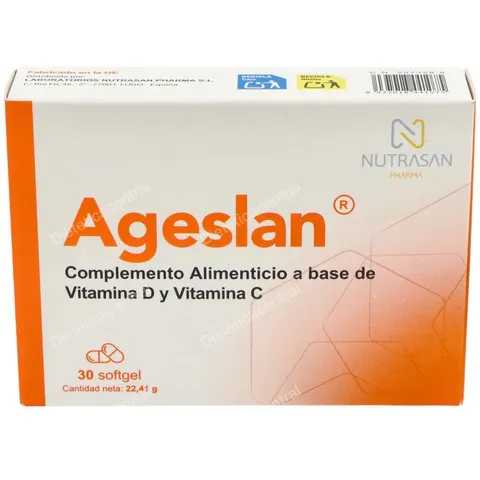 Nutrasan ageslan 30 perlas softgel – imagen 2