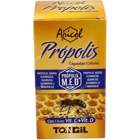 Tongil apicol propolis 40cap. – imagen 3