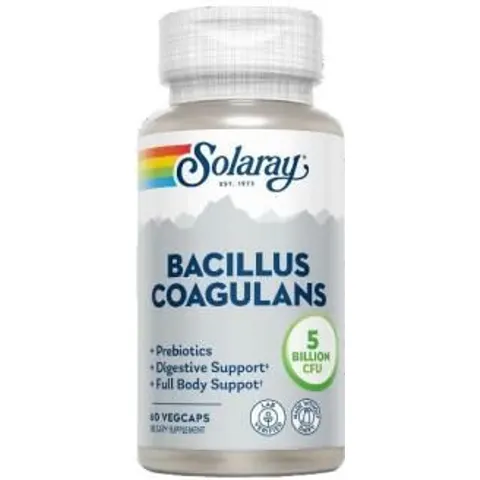 Solaray bacillus coagulans 60cap.veg – imagen 2