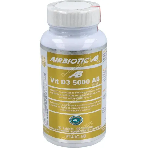Airbiotic vitamina d3 5000ui 90comp. – imagen 2