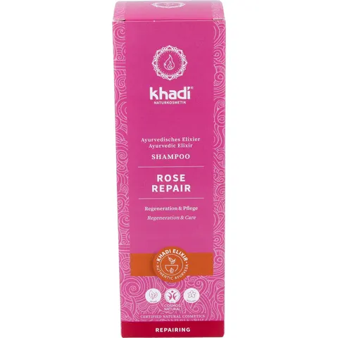 Khadi Shampoo Rose Repair 200 ml – imagen 2