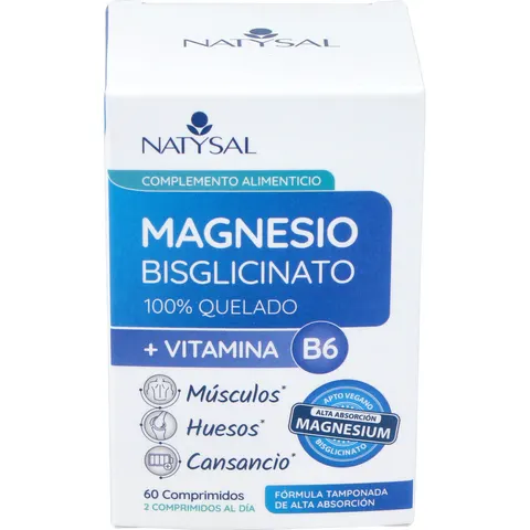 Natysal magnesio + b6 60comp. – imagen 2