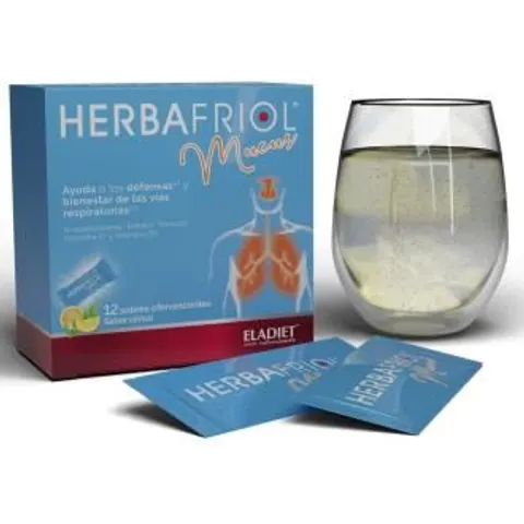 Eladiet Herbafriol Mucus 12 Sobres – imagen 2