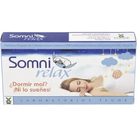 Tegor Somnirelax 40caps – imagen 2