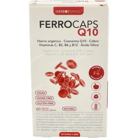 Intersa ferrocaps q10 60cap. – imagen 3