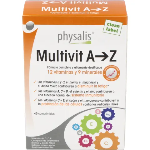 Physalis multivit a-z 45comp. – imagen 2