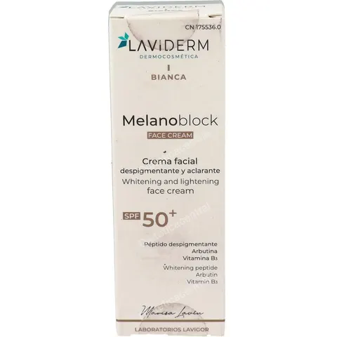 Lavigor Laviderm Melanoblock Spf50+ 50 ml – imagen 2