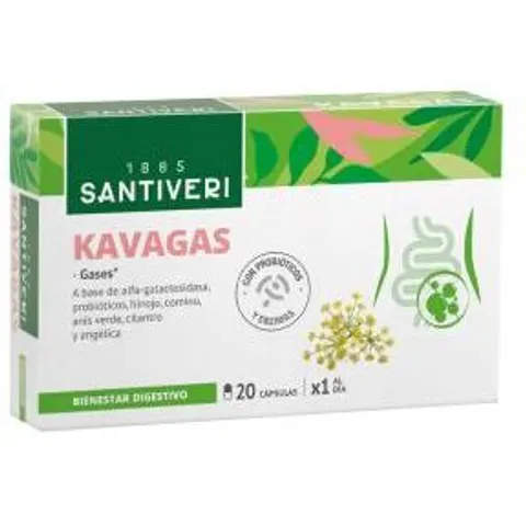 Santiveri Kavagas 20 Cápsulas – imagen 4