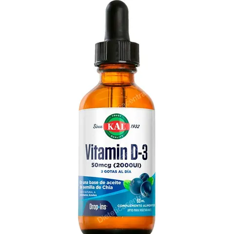 Kal Vitamina D3 2000UI Gotas 53 ml – imagen 2