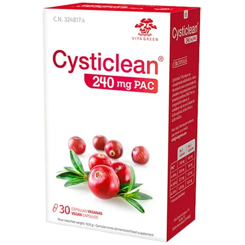 Cysticlean 240mg. 30cap. – imagen 3