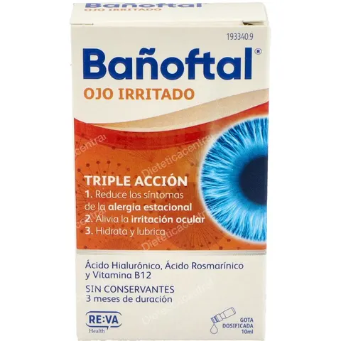 Bañoftal Solución Triple Action para Ojos 10 ml – imagen 2
