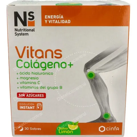 NS Nutritional System Ns Vitans Colágeno+ 30 sobres – imagen 3