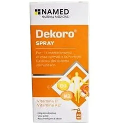 Named Vitamina D + K2 Dekoro Spray 20 ml – imagen 2