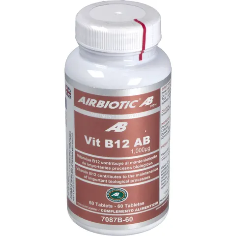 Airbiotic vitamina b12 1000µg 60comp. – imagen 2